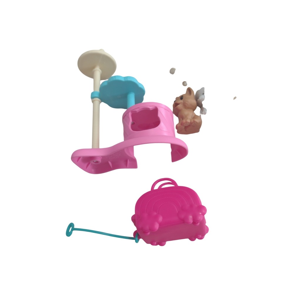Barbie Cat Tree Condo Toy And‎ Cat And Dog Figurines Nostalgia Chelsea